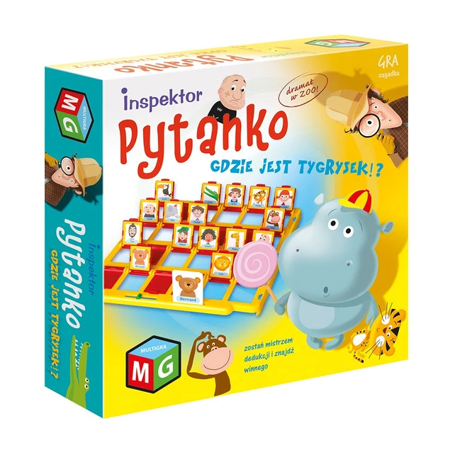 Gra planszowa Inspektor Pytanko - Gdzie jest Tygrysek!?
