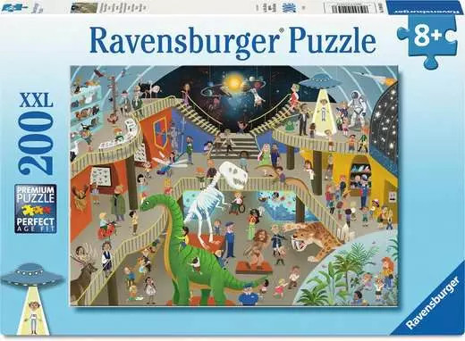 Puzzle dla dzieci 2D: Muzeum Historii Naturalnej 200 el.