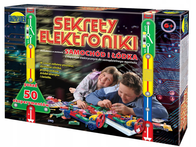 Sekrety Elektroniki 80 kombinacji. Samochód Łódka Dromader