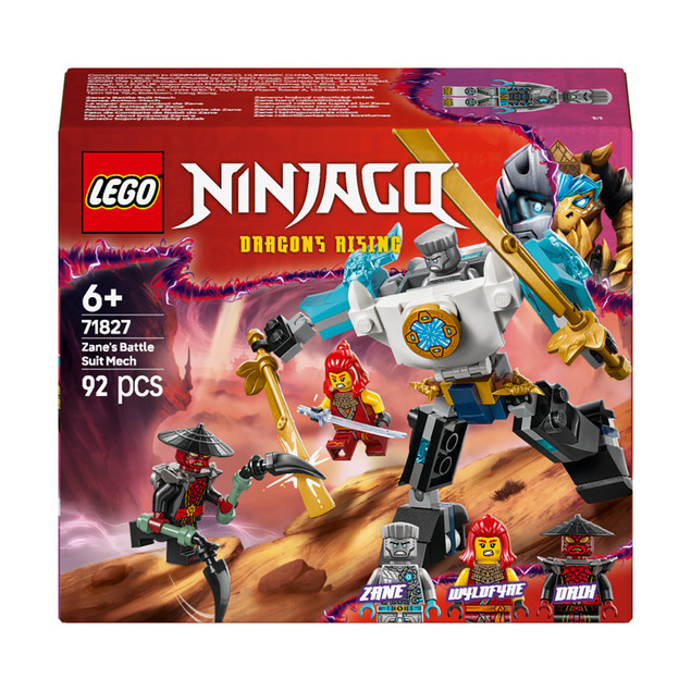 LEGO NINJAGO Mech w Zbroi Bojowej Zane’a 71827