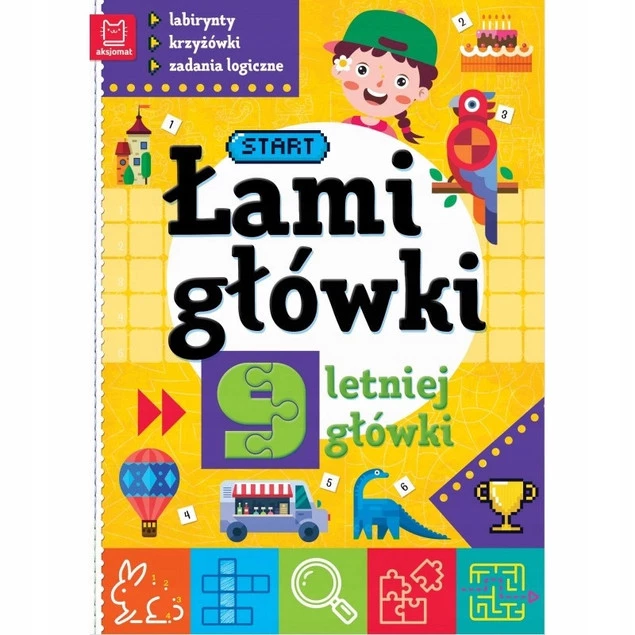 KSIĄŻECZKI DLA DZIECI ŁAMIGŁÓWKI