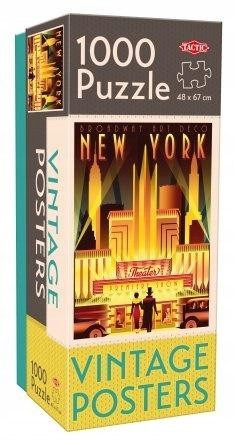 Puzzle 1000 elementów Tactic Vintage New York