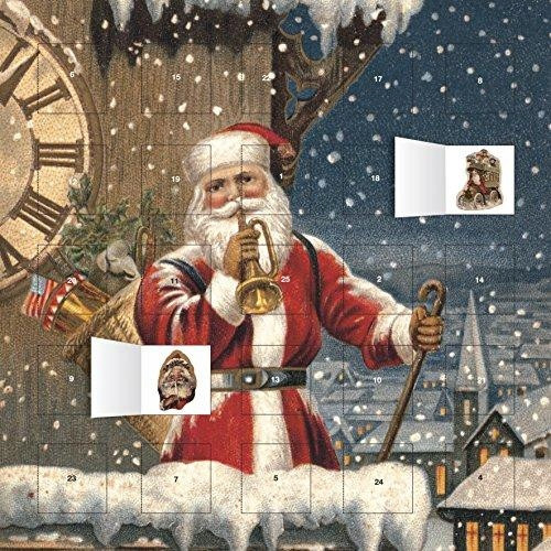 Snowy Santa Claus advent calendar (with stickers) Praca zbiorowa