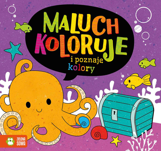 Maluch Koloruje i Poznaje Kolory Natalia Berlik