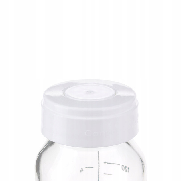 Canpol babies Butelka Szklana 240 ml Zielona z Smoczkiem 12m+