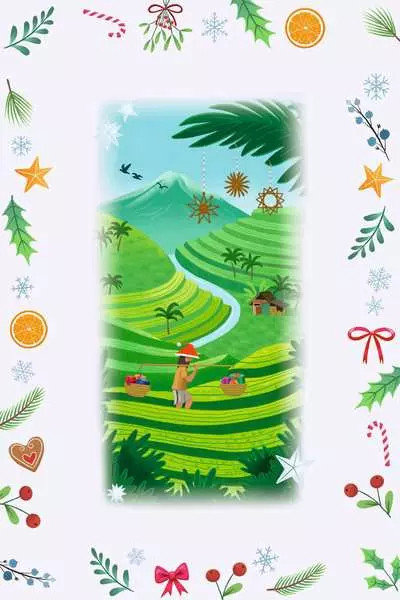 Kalendarz adwentowy puzzlowy 24x54el Ravensburger