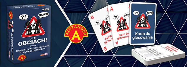Gra planszowa Alexander - Ale Obciach! - żenująca imprezowa planszówka