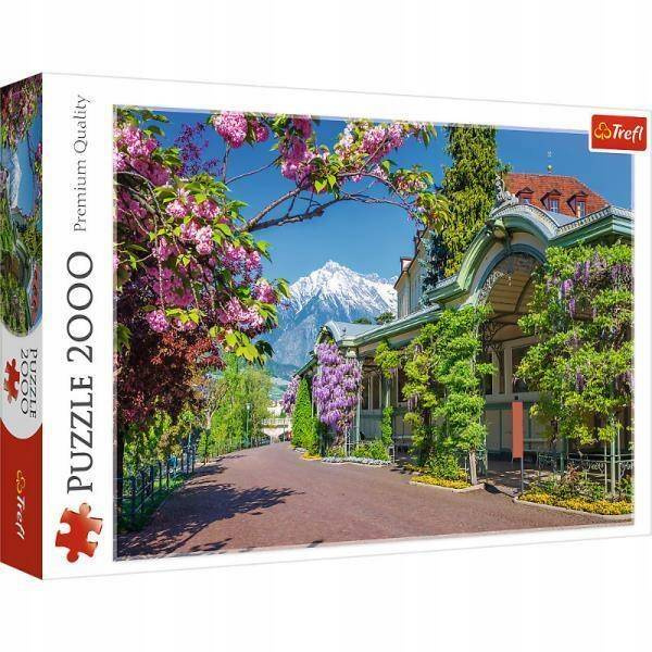 PUZZLE 2000 WIDOK KRAJOBRAZ GÓRY ALPY WŁOCHY TREFL