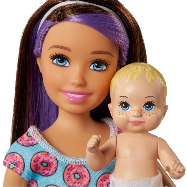 Barbie Opiekunka dziecięca zestaw FHY98 Mattle
