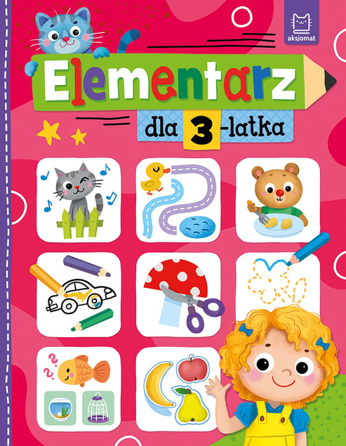 Elementarz dla 3-latka Anna Podgórska – Książka Edukacyjna Aksjomat