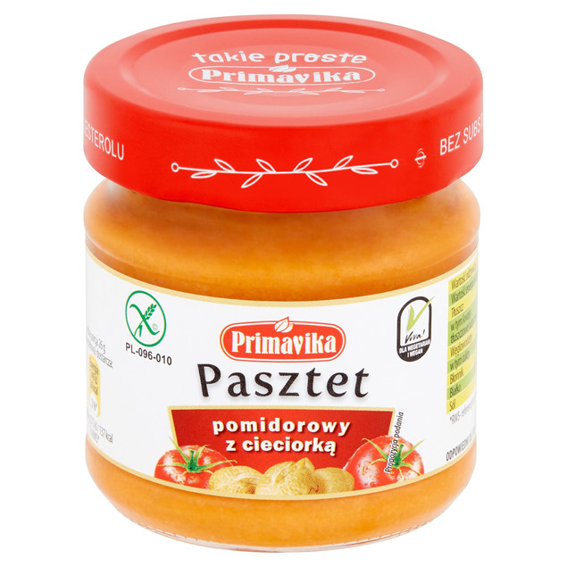 Pasztet pomidorowy z cieciorką 160 g Primavika