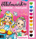 Malowanka Księżniczki z Farbkami i Pędzelkiem Agata Kaczyńska Aksjomat
