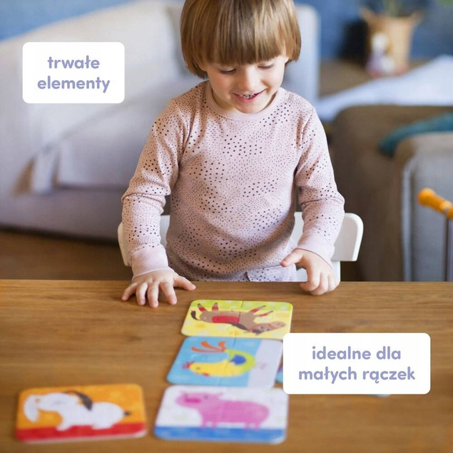 Puzzle Układam Zwierzątka