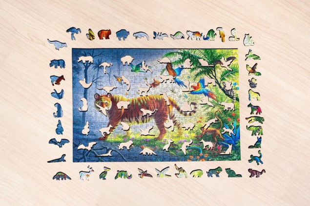 Puzzle Ravensburger JUNGLE TIGER 500 szt. 175147