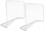 2x Bramka Piłkarska Treningowa Przenośna Z Siatką 182x120cm Do Piłki Nożnej
