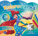 Kolorowanka Z Tatuażami FLUO Szkoła Magii 3+ Skrzat