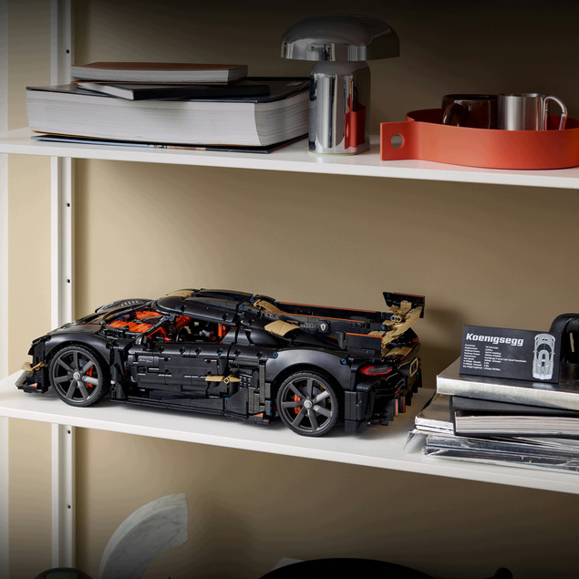LEGO Technic 42232 Koenigsegg Sadair's Spear Megacar – Model Kolekcjonerski dla Dorosłych