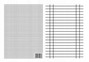 Liniuszek A5 Dwustronny KRATKA LINIA Pomoc Szkolna Interdruk 09306
