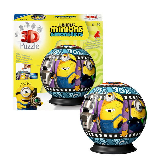 Puzzle 3D Minions Puzzleball