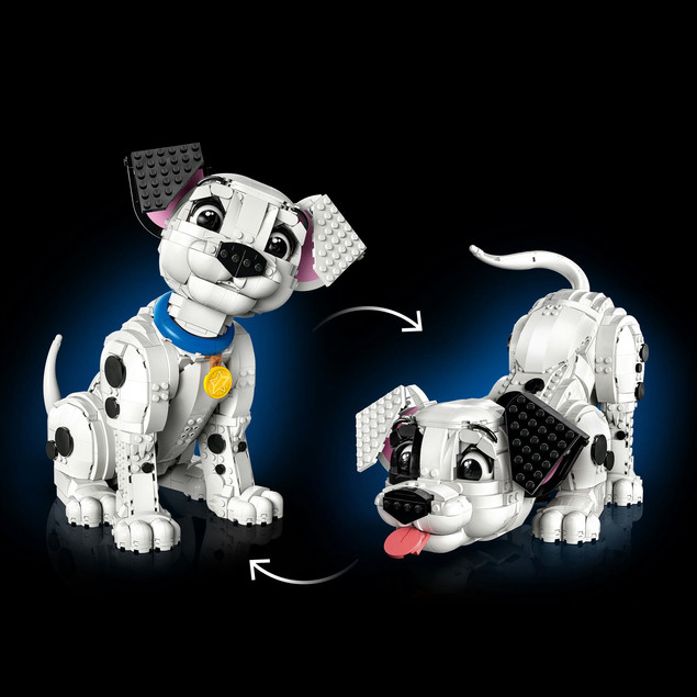 LEGO Disney 43269 Szczeniak z filmu 101 Dalmatyńczyków – model 1722 elementy