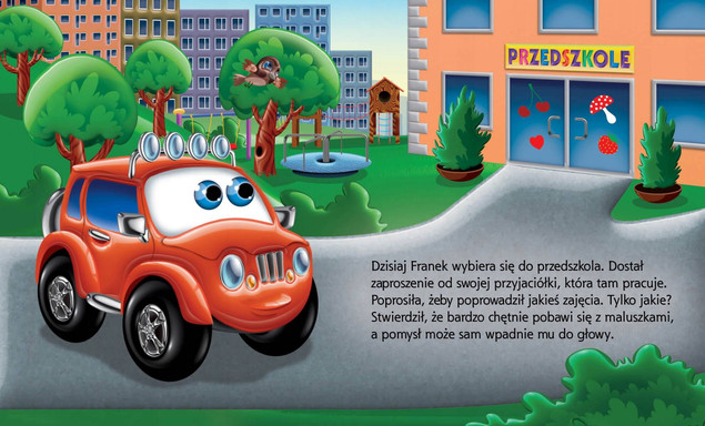 Samochodzik Franek. W przedszkolu - Karolina Górska