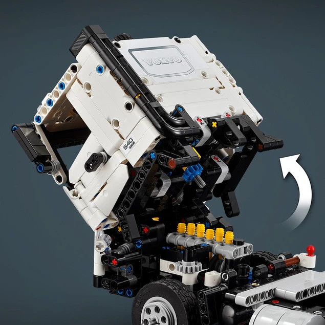 LEGO Technic 42175 Zestaw Ciężarówka Volvo FMX i koparka EC230 Electric