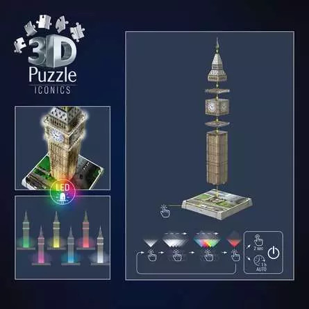 Puzzle 3D Iconics Big Ben