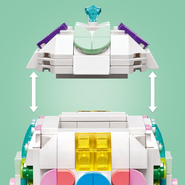LEGO 40816 Dekoracyjne Jajko Wielkanocne – Kreatywna Ozdoba DIY