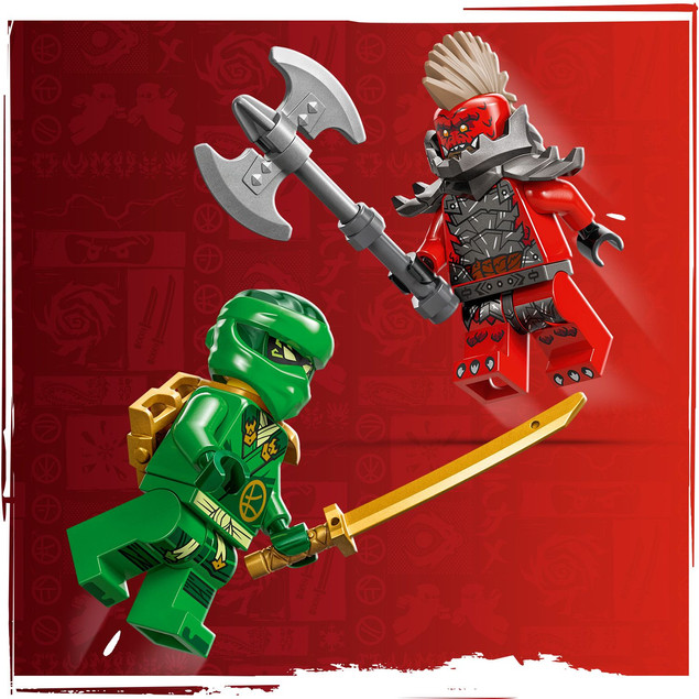 LEGO Ninjago Zielony Leśny Smok Lloyda (71829) Klocki 6+