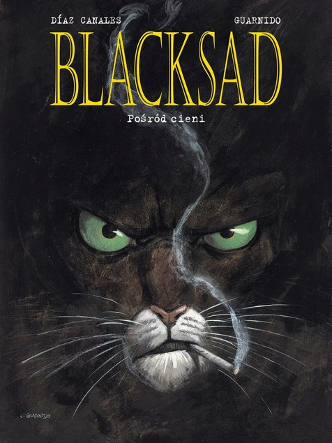 Blacksad Tom 1 Pośród Cieni – komiks kryminalny Díaz Canales, Guarnido