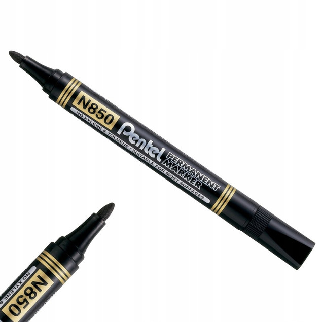 Marker permanentny Pentel N850 czarny