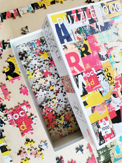 Puzzle Tactic 1000 el. Poster Collage Pattern Fińskie 67x48cm