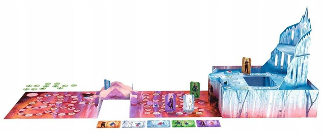 Gra Planszowa KRAINA LODU Forest Spirit Przestrzenna Rodzinna Elsa 5+ Trefl