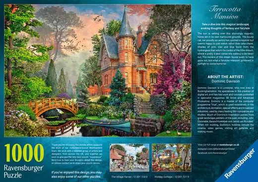 Puzzle Ravensburger 1000 elementów Dwór