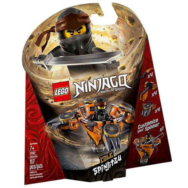 Klocki Spinjitzu Cole NINJAGO 70662 LEGO