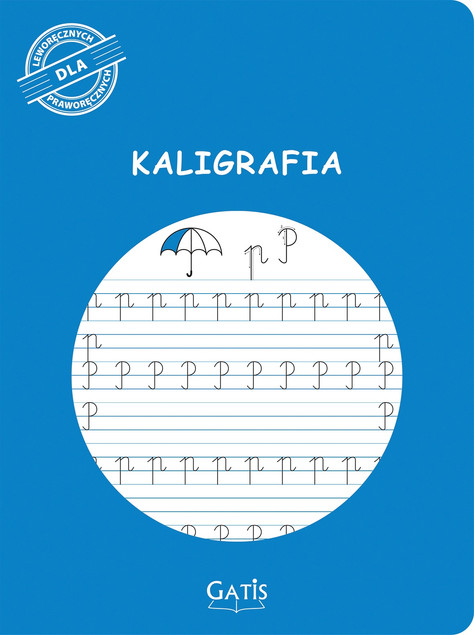 Pakiet 4w1 Kaligrafia dla dzieci klasa 1-3 Ćwiczymy pisanie Zeszyt Ćwiczeń