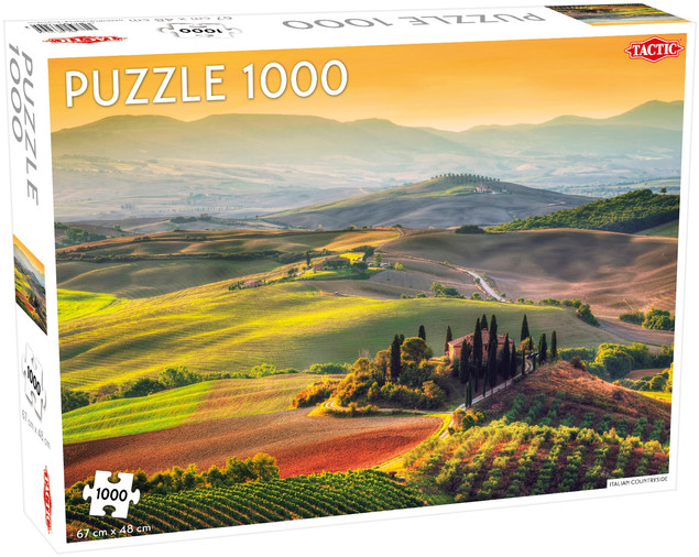 Puzzle Tactic Italian Countryside 1000 el. – Włoska Wieś