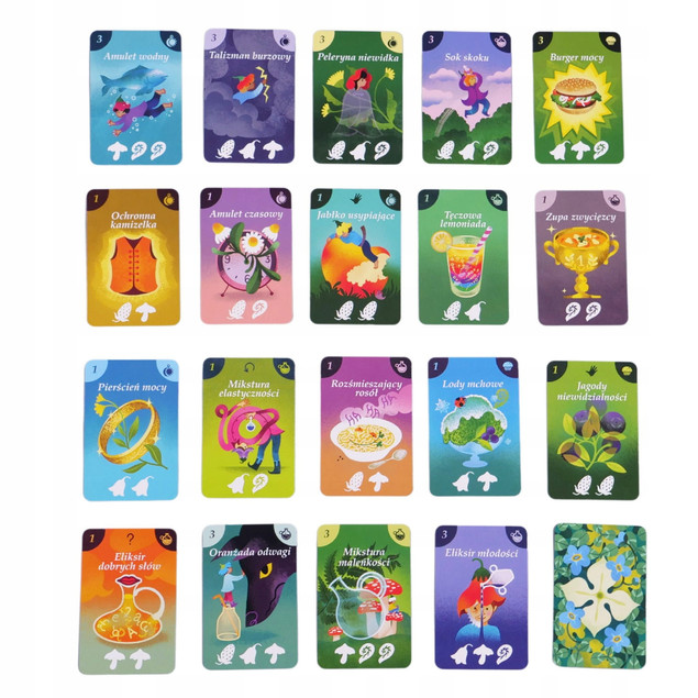 SPIŻARNIA WRÓŻKI Gra Karciana Pamięć Koncentracja 3+ Muduko