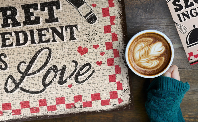 Puzzle Tactic 1000 el. Secret Ingredient Is Love | Relaks