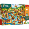 Trefl Puzzle Rodzina Treflików, Seek & Find 100 el. Bobry w akcji