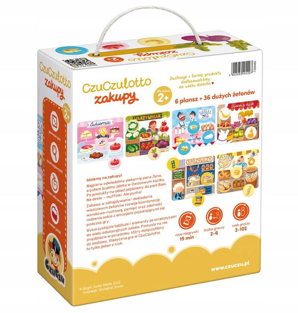 CzuCzulotto Zakupy – gra edukacyjna dla dzieci 2+