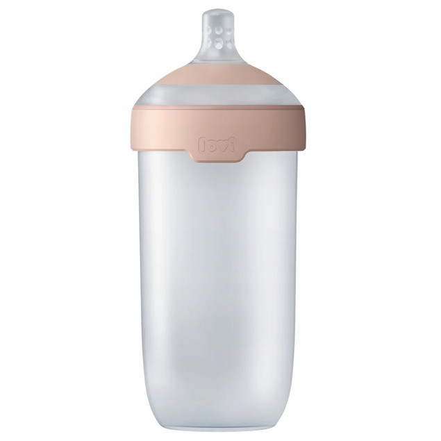 Butelka Do Karmienia LOVI Mammafeel 330ml Ze Smoczkiem Dynamicznym 6M+