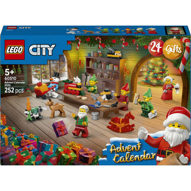 LEGO City 60510 Kalendarz Adwentowy 2026 | Odliczanie do Świąt