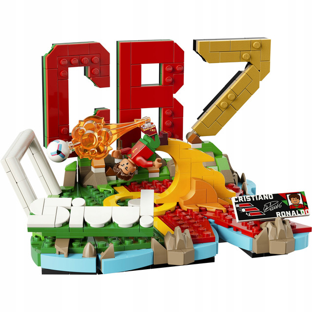 LEGO Editions 43012 Cristiano Ronaldo CR7 Piłkarskie Chwile Chwały Model