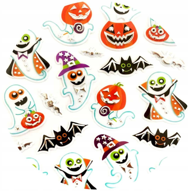 Naklejki metalizowane Arpex Halloween