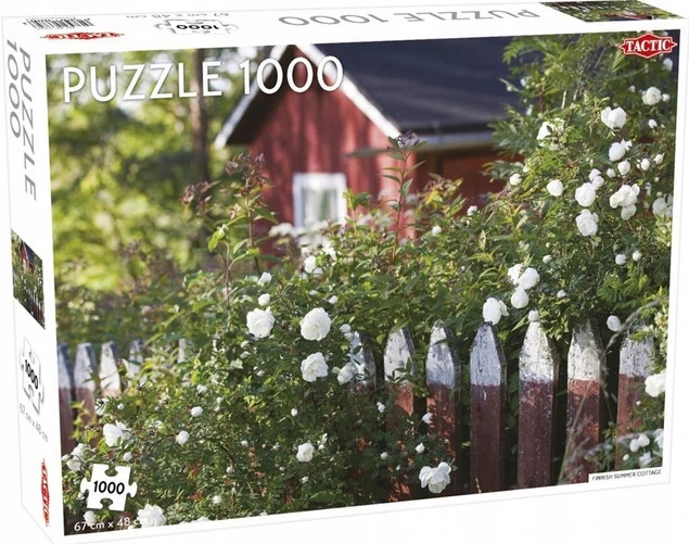 Puzzle Tactic Finnish Summer Cottage 1000 – relaksujący krajobraz