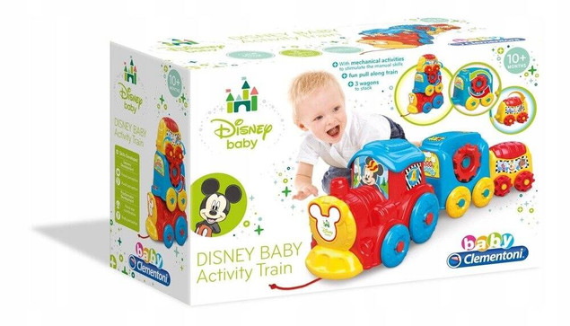 Pociąg edukacyjny kolejowy Clementoni Baby