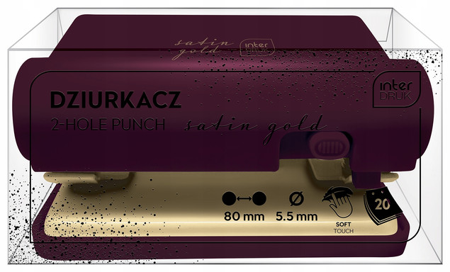 Dziurkacz Satin Gold mix