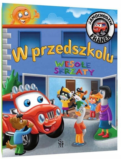 ZESTAW 8 Książeczke. Samochodzik Franek