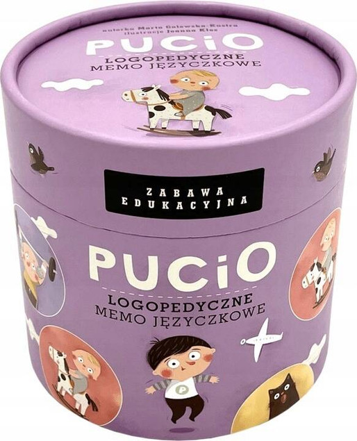 Pucio. Logopedyczne memo języczkowe Nasza Księgarnia